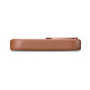 iCarer Case Leather genuine leather case for iPhone 14 Plus braun () (MagSafe compatible)