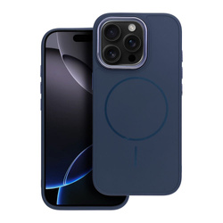 Futerał FRAME MAG COVER kompatybilny z MagSafe do IPHONE 17 PRO MAX granatowy