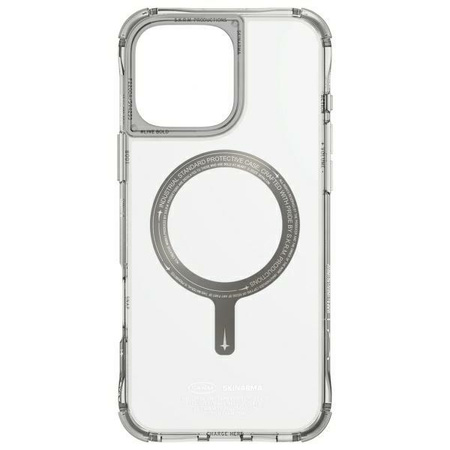 Skinarma etui Saido iPhone 16 Pro 6.3" Magnetic Charging titanium