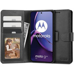 Schutzhülle MOTOROLA MOTO G84 5G Tech-Protect Wallet schwarz