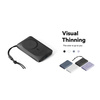 Bateria zewnętrzna (Powerbank) VEGER MagOn z ładowaniem indukcyjnym kompatybilny z MagSafe 15W - 10 000mAh PD 22,5W biały (VP1151 / W1151)