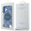 Original Case IPHONE 16 Guess 4G Circle Classic Logo MagSafe blue