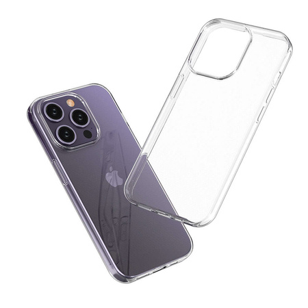 iPhone 15 Pro case from the Ultra Clear series in transparent color