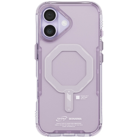 Etui Skinarma Saido do iPhone 17         Magnetic Charging lilac