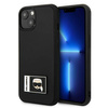 Karl Lagerfeld KLHCP13S3DKPK iPhone 13 mini 5,4" czarny/black hardcase Ikonik Patch