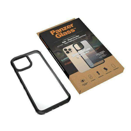 Case IPHONE 13 PRO MAX PanzerGlass ClearCase Antibacterial Military (0320) Grade SilverBullet