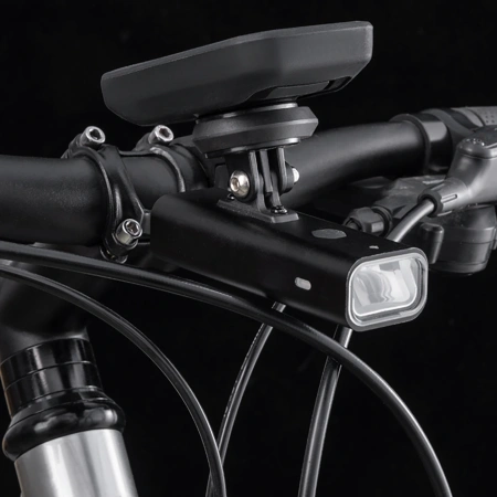 Wozinsky WUG-01B Fahrradhalterung für Garmin-Computer, Lenker, Kamera, Lampe – schwarz