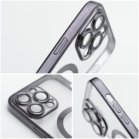 Futerał Electro Mag Cover kompatybilny z MagSafe do SAMSUNG S24 czarny