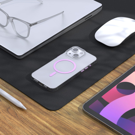 Nakładka Etteri Color Mag do iPhone 14 6,1" różowa