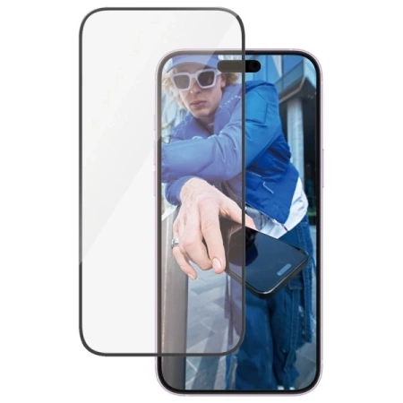 PanzerGlass Displayschutzfolie iPhone 16 Plus 6,7" Ultra-Wide Fit 2863