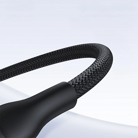 Kabel 3w1 Baseus Flash Series 3 100W USB-C - USB-C+USB-C+Lightning 1,5m + 3 x 0,25 m - czarny