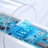 Joyroom TWS Ohrhörer kabellos ENC wasserdicht IPX4 Bluetooth 5.3 weiß (JR-TL11)