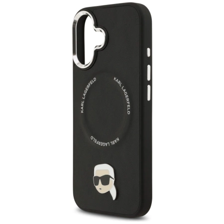 Karl Lagerfeld Karl Pin MagSafe Case für iPhone 17 - Schwarz