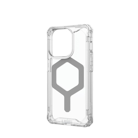 Etui UAG Plyo MagSafe do iPhone 15 Pro - przezroczysto-srebrne