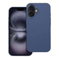 Futerał SILICONE do IPHONE 16 niebieski