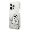 Karl Lagerfeld KLHCP13XGCFS iPhone 13 Pro Max 6,7" srebrny/silver hardcase Liquid Glitter Choupette Fun