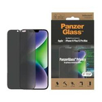 Gehärtetes Glas 5D IPHONE 14 PLUS / 13 PRO MAX PanzerGlass Ultra-Wide Fit Privacy Screen Protection Antibacterial (P2773)