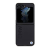 Original Handyhülle SAMSUNG GALAXY Z FLIP 5 BMW Leather Hot Stamp (BMHCZF5SLLBK) schwarz