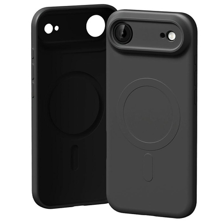 Etui Mercury Semi-Silicone MagSafe do    iPhone 17 Air czarny