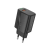 FONENG ładowarka sieciowa EU64 18W 1xUSB QC3.0 + kabel Micro Czarny
