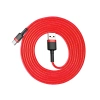 Baseus Cafule Cable - Kabel do ładowania i transmisji danych USB do USB-C 2 A, 2 m (czerwony)