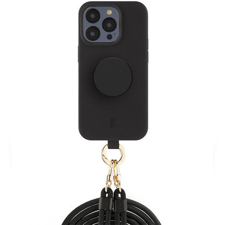 Etui JE 3in1 PopGrip iPhone 15 Pro 6.1" czarny/black 30485 (Just Elegance)
