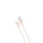 XO kabel NB156 USB - Lightning 1,0 m 2,4A różowy