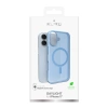 Puro Daylight Magsafe Compatible Silicone Case for iPhone 17 - Translucent Blue