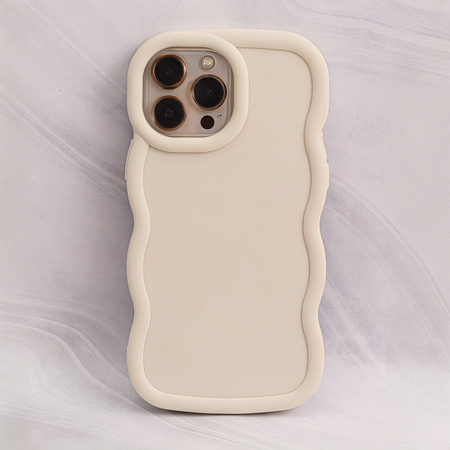 Nakładka Candy do iPhone 16 Pro 6,3&quot; beżowa
