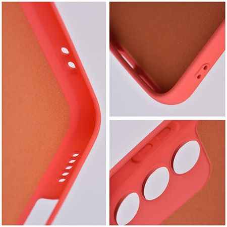Futerał SILICONE do SAMSUNG A16 5G / A16 4G brzoskwiniowy