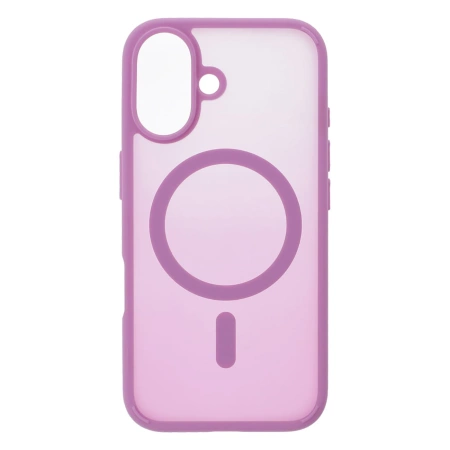 Puro Cover aus TPU „GRADIENT“ mit Magsafe und Farbverlaufseffekt für iPhone 16E, pink