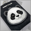 Nimmy portfel na karty czarny/black Glasses Panda