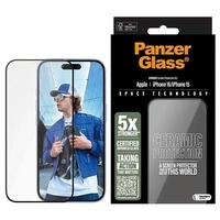PanzerGlass Keramik-Displayschutz iPhone 16 6,1&quot; Ultra-Wide Fit 2853