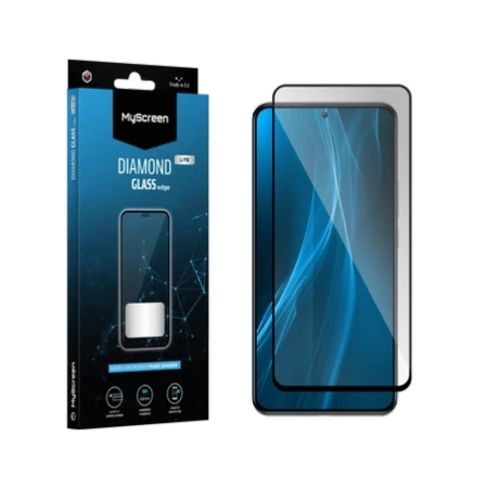 MS Diamond Glass Edge Lite FG Xiaomi Redmi 13C/13C 5G/13R czarny/black Full Glue