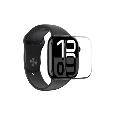 AmazingThing Radix Film Schutzfolie mit schwarzem Rahmen für Apple Watch 42 mm