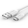 Kabel USB do Micro USB UGREEN QC 3.0 2.4A 0.50m (biały)