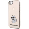 Karl Lagerfeld nakładka do iPhone 7 / 8 / SE KLHCI8HNCHTCP różowa hardcase IML NFT Choupette