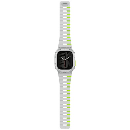 Pasek+etui Skinarma Gemini do Apple      Watch 42mm niteglow
