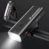 Wozinsky WSBLB2 Front (400 lm) and Rear USB-C Bike Light Set - Black