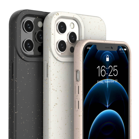 Eco Case etui do iPhone 12 Pro Max silikonowy pokrowiec obudowa do telefonu różowy