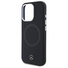 Original Handyhülle IPHONE 16 PRO MAX Mercedes Hardcase Silicone Tonal Logo MagSafe (MEHMP16X23SUTTK) schwarz