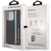 Hülle BMW BMHCP14L22HVGV iPhone 14 Pro 6.1&quot; schwarz/schwarz IML Tricolor Stripe