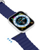 Dux Ducis Strap Watch 8 / 7 / 6 / 5 / 4 / 3 / 2 / SE (41 / 40 / 38mm) Silikonband Armband Marineblau (OceanWave Version)