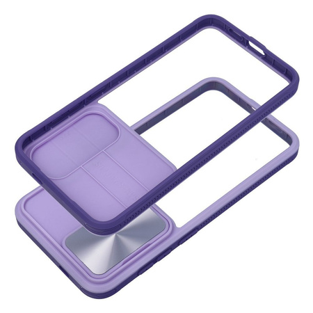 Futerał SLIDER do SAMSUNG S24 PLUS fioletowy