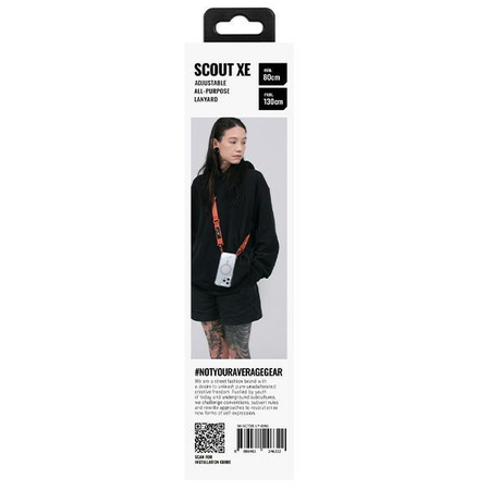 Skinarma Scout XE uniwersalna smycz do    telefonu czarny/black