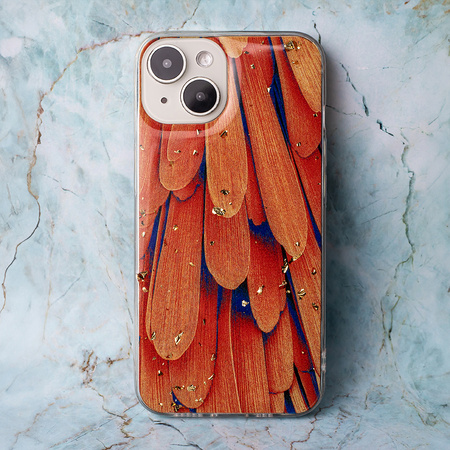 Nakładka Gold Glam do Samsung Galaxy A54 5G Orange