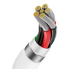BASEUS kabel USB A do Typ C PD 100W 1m biały P10320102214-00