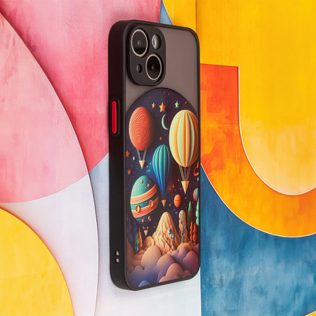 Nakładka Ultra Trendy do iPhone 13 Pro 6,1&quot; Travel czarna