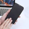 Dux Ducis Skin X2 Hülle für iPhone 14 Plus Hülle mit Magnetklappe schwarz