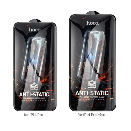 HOCO szkło hartowane HD Anti-static (SET 25in1) - MULTIPACK do iPhone 14 Pro (G10)